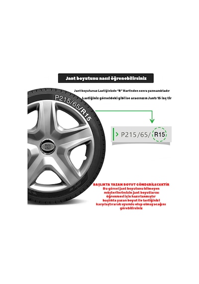 Hyundai Accent Blue 14'' Inc Uyumlu Takım Jant Kapağı Tnc016