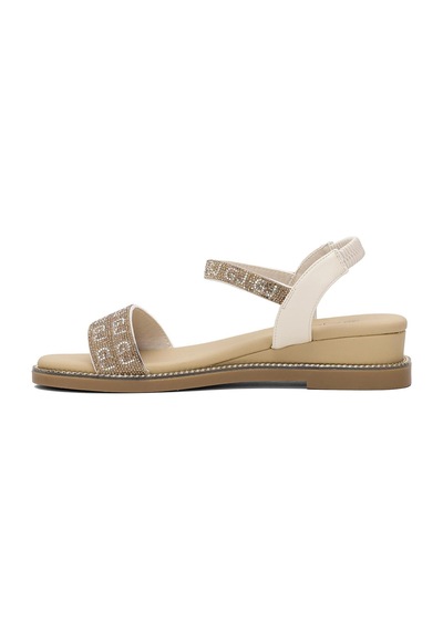 Guja 25y346-3 Kadın Sandalet Bej