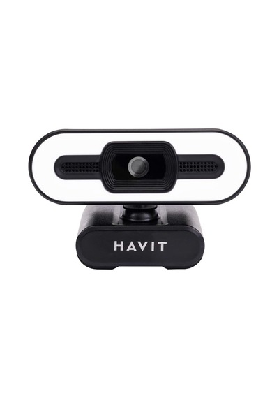 Hv-hn24g Full Hd Pro 2k Webcam Otomatik Konsantrasyonlama Led Işıklı Mikrofonlu