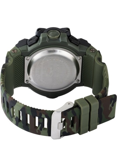Invicta X Activa Armour Dijital Erkek Kol Saati - 50 Mm - Kamuflaj Siyah