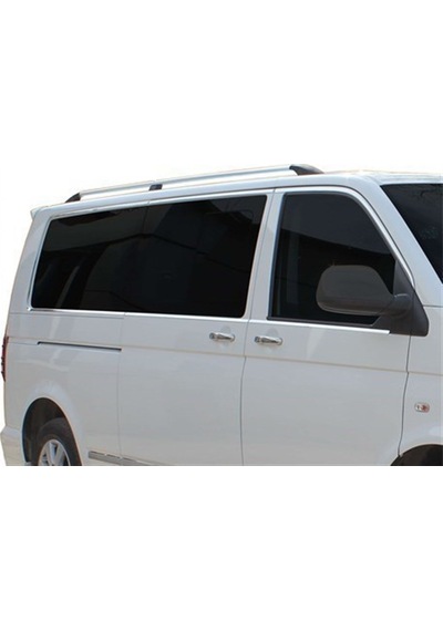 Volkswagen Transporter T6 Cam Çerçevesi 14 Prç Krom K.Ş Tek Sür