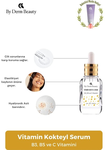 By Derm Beauty Vitamin Kokteyl Serum 20 ML