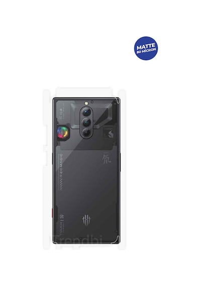 Zte Nubia Red Magic 8s Pro Plus Mat Arka Ve Yan Kaplama Koruyucu