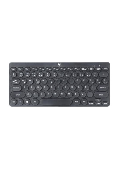 Bt-k95 2,4ghz Wireless+bluetooth Kablosuz Sessiz Klavye Siyah Çift Modlu Telefon Tablet Mac Uyumlu Sku: Zeusb0c89n9mn9