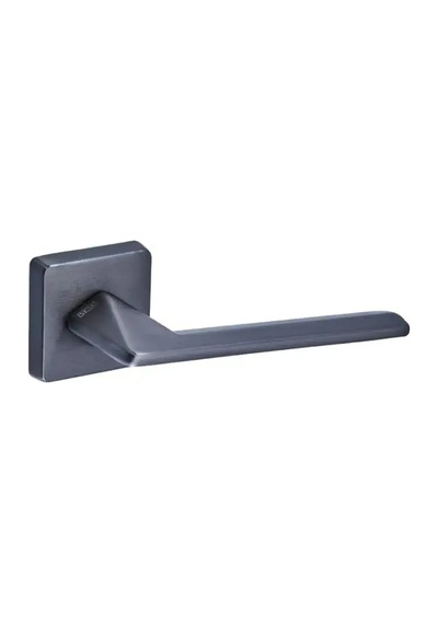 Sese Eliz Modeli Rozetli Wc Kapı Kolu Antrasit Renk 200-201r-02-54