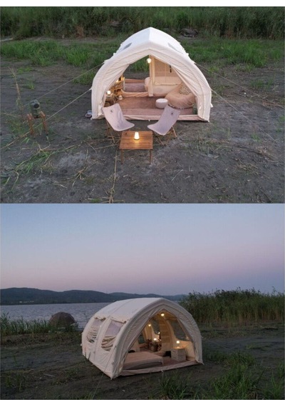 Shufa Glamping Tekne Şekilli Çadır 400x350x220 Cm Çok Renkli