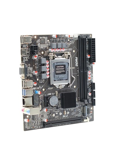 Afox Ih310c-ma6-v4 2xddr4 Vga+hdmı 1xglan 1x M.2 Nvme Gen3 1151pin Anakart