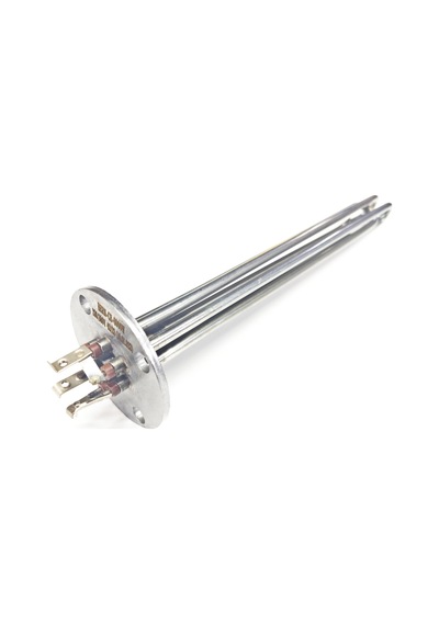 Sern Yuvarlak Flanşlı 35cm 6kw Cr304 Termosifon Isıtıcı Rezistansı 230-400v