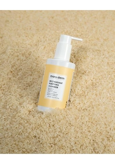 Maruderm Pirinç Özlü Aydınlatıcı Yüz Temizleme Jeli Nazik Arındırıcı, Nemlendirici Ve Canlandırıcı Temizleyici, 200 Ml