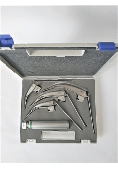Laringoskop ( 0.1.2.3 Machintosh Blade) 4'lü Set