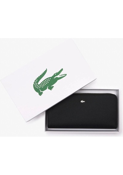 Lacoste Kadın Siyah Cüzdan Std Çok Renkli