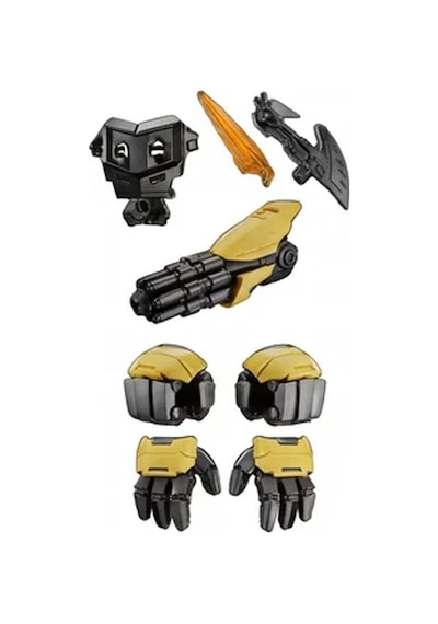 Blokees Transformers Bumblebee Işıklı Model Seti - 79 Parça Eklem Hareketli Oyuncak Figür