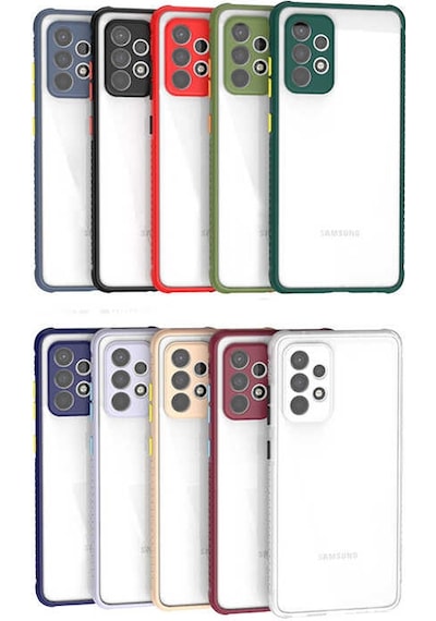 Galaxy Uyumlu A52 Kılıf Zore Kaff Kapak Siyah
