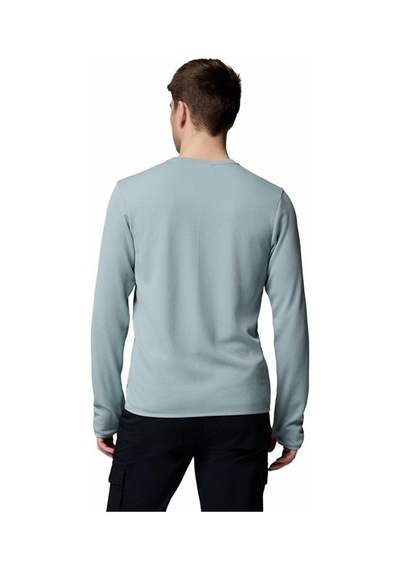 Columbia Tech Trail Utility Warm Ls Crew Mavi Erkek Outdoor Uzun Kollu T-shirt Ae9975-461 Mavi