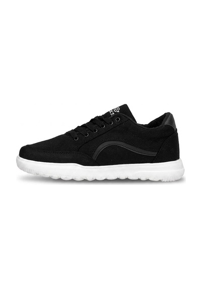 Elit Asyld228 Erkek Klasik Sneaker Siyah - Beyaz