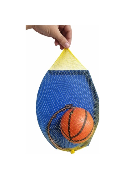 Çocuklar İçin Mini Basketbol Potası Seti Kapı Arkası Basketbol Oyunu Lacivert