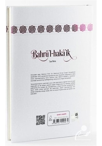 Bahrü'l-Haka'ik - Tam Metin (Uzman Düzeyi) / Prof. Dr. Mahmud ... 9789752420465