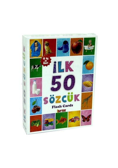 Eğitici Kartlar İlk 50 Sözcük