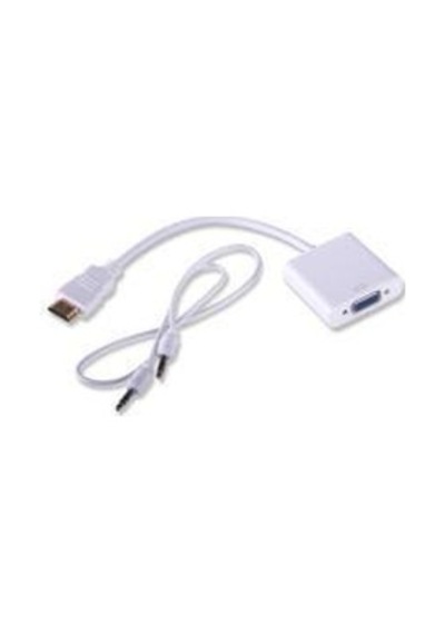 Qport Q-hd-vgj Hvj Hdmı To Vga Cevırıcı+ Ses Jack-107902