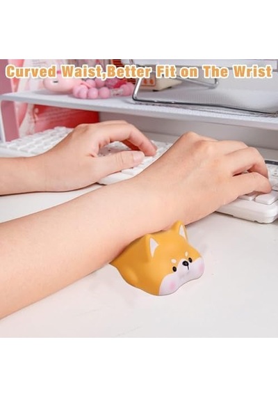 Tilki Şeklinde Yumuşak Squishy Mouse Pad
