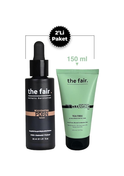 The Fair. Rejuvenating Pdrn Somon Dna Serum 30 Ml Cilt Serumu Ve Çay Ağacı Ve Salisilik Asit Jel