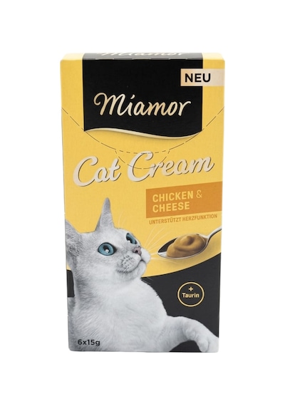 Miamor Cream Peynir Ve Tavuklu Kedi Krema Ödülü 6x15 Gr