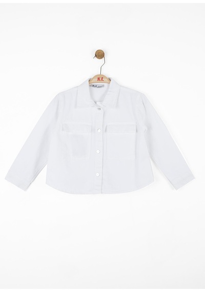 Nk Kids Kız Ceket 24ynk36705 Beyaz