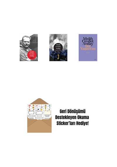Melih Cevdet Anday - Bütün Şiirleri Ciltli + Gizli Emir Ciltli + Şiir Yaşantısı - Şiir Yazıları + Okuma Sticker'ları