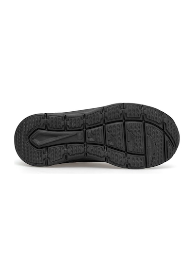King Paolo F5121 Arch Fit Krakers Kadın Memory Foam Yürüyüş Ayakkabısı Siyah Siyah
