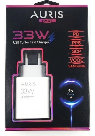 Auris Ch33 Usb Şarj Başlığı 33 W