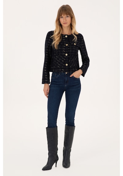 U.S. Polo Assn. Kadın Lacivert Ceket 50308757-VR033