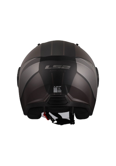 Ls2 Aırflow 2 Cover Mat Siyah-gri Kask Siyah-Gri