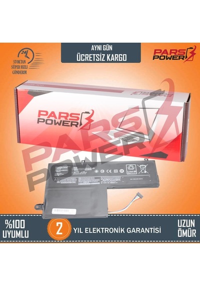 Lenovo Uyumlu Yoga 500. 510. 520 Batarya - Pil Pars Power Ver. 1