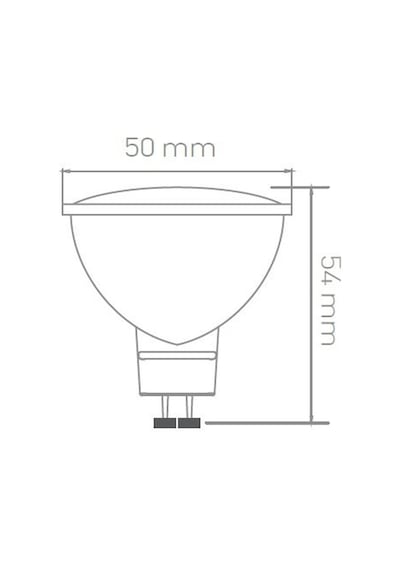 Ack Aa24-01553 5W Gu10 6500K Beyaz Reflektörlü Smd Led Ampul