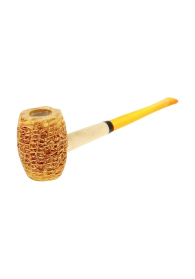 Missouri Meerschaum Filtresiz Akrilik Saplı Pipo 401005