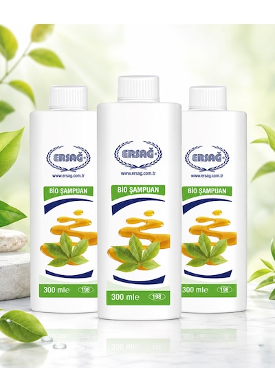 Bio Şampuan 300 Ml 3'lü Paket Tüm Saç Tipleri