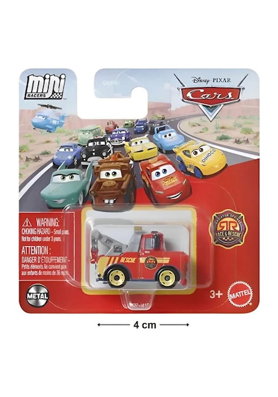 Cars Mini Racers Radiator Springs Race & Rescue Mater Kırmızı