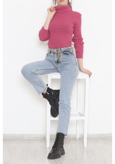 Buyers Butik - Balıkçı Yaka Body Fuşya - 7656.1319. 001