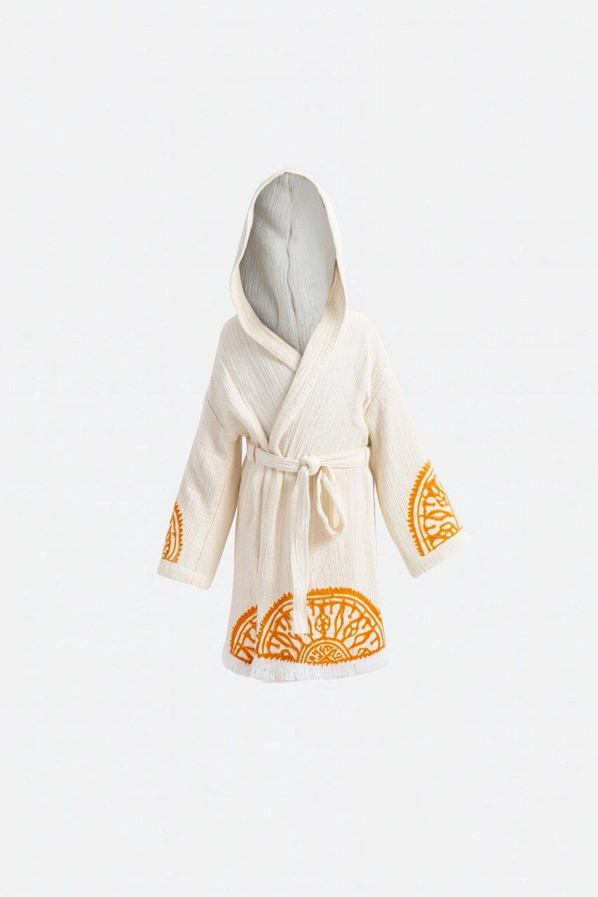 Brandsmithshop Çocuk Mandala Eye Kimono Çok Renkli
