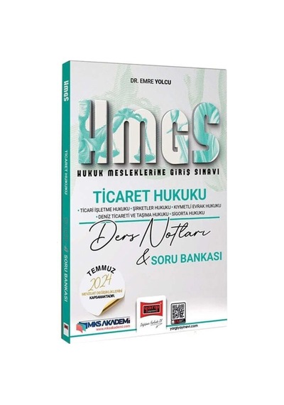 2025 Hukuk Mesleklerine Giriş Sınavı Ticaret Hukuku Ders Notları Ve Soru Bankası Sku: Zeusstk6a01276ca6