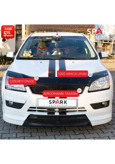 Ford Focus 2005-2008 Yıl Aralığı Uyumlu Kaput Rüzgarlığı 3mm