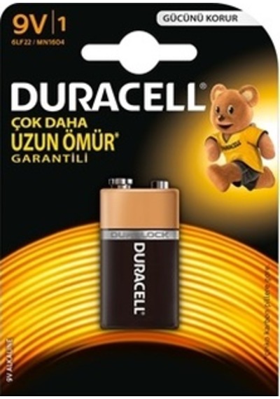 Duracell 9v Pil Tekli