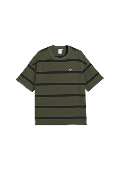 Puma Select Essentials Waffle Tee Yeşil Erkek T-shirt