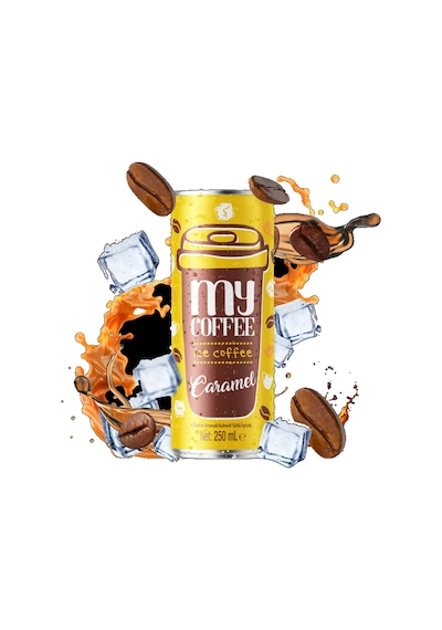 My Coffee Caramel Aromalı Soğuk Kahve 250 Ml X 12 Adet Hazır