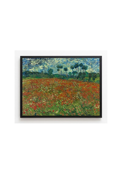 Van Gogh Van Gogh Gelincik Tarlası Çerçevesiz Poster 21x30 Cm A4 Tablo Van Gogh Post Empresyonizm