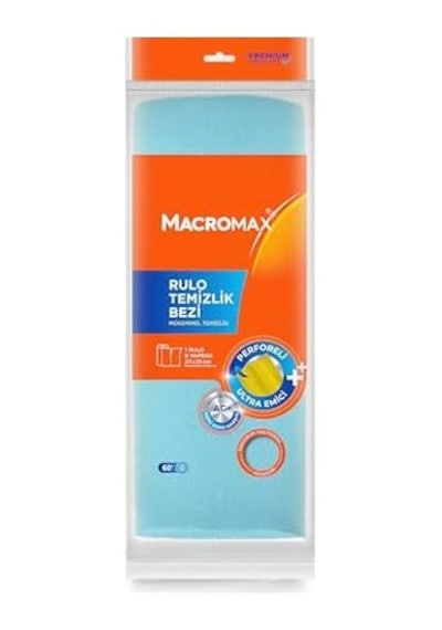 Rengarenk Rulo Mutfak Banyo Temizlik Bezi 9'lu Kolay Kullanım 0