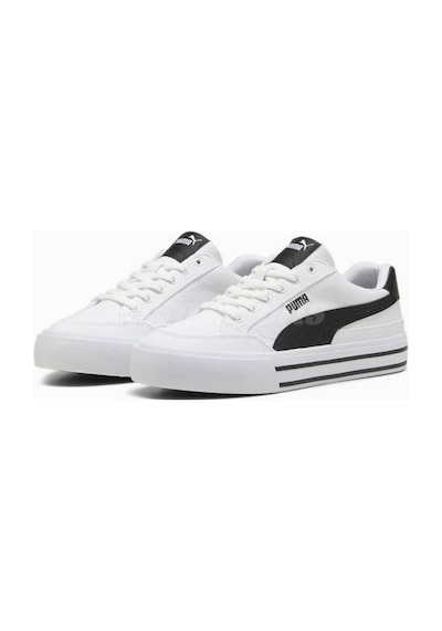 Puma Erkek Sneaker Beyaz Siyah 396353-02 Court Classic Vulc Fs 24y680000214 68034 Beyaz
