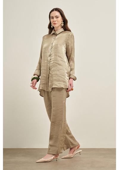 FTZ Women Ftz Parlak Modal Takım Çağla 31002 Çağla FTZ Women Ftz Parlak Modal Takım Çağla 31002 Çağla