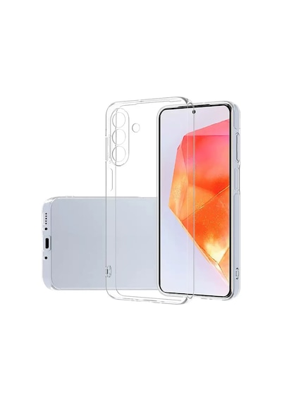 Samsung Galaxy A27 İle Uyumlu Kılıf Şeffaf Kamera Korumalı Esnek Silikon Telefon Kılıfı Kapak