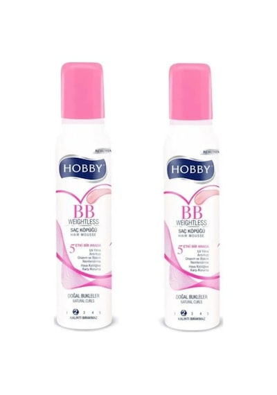 Hobby BB Onarıcı Etkili Saç Köpüğü 2 x 150 ML